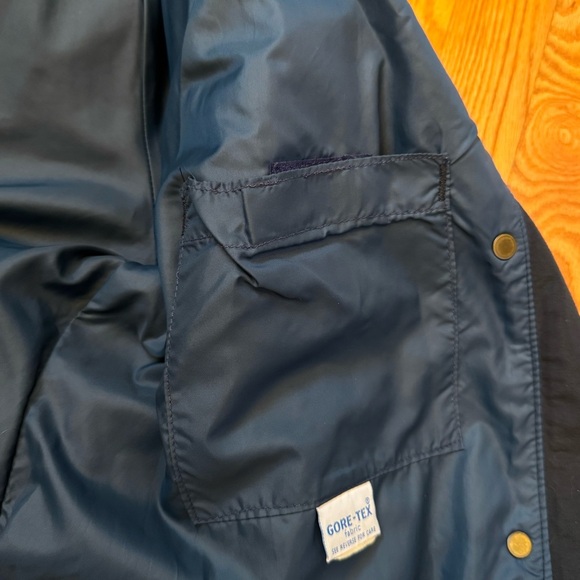 Wilderness Experience Women's Gore Tex Deep Blue Jacket Parka Hoodie Size Medium - Picture 12 of 16